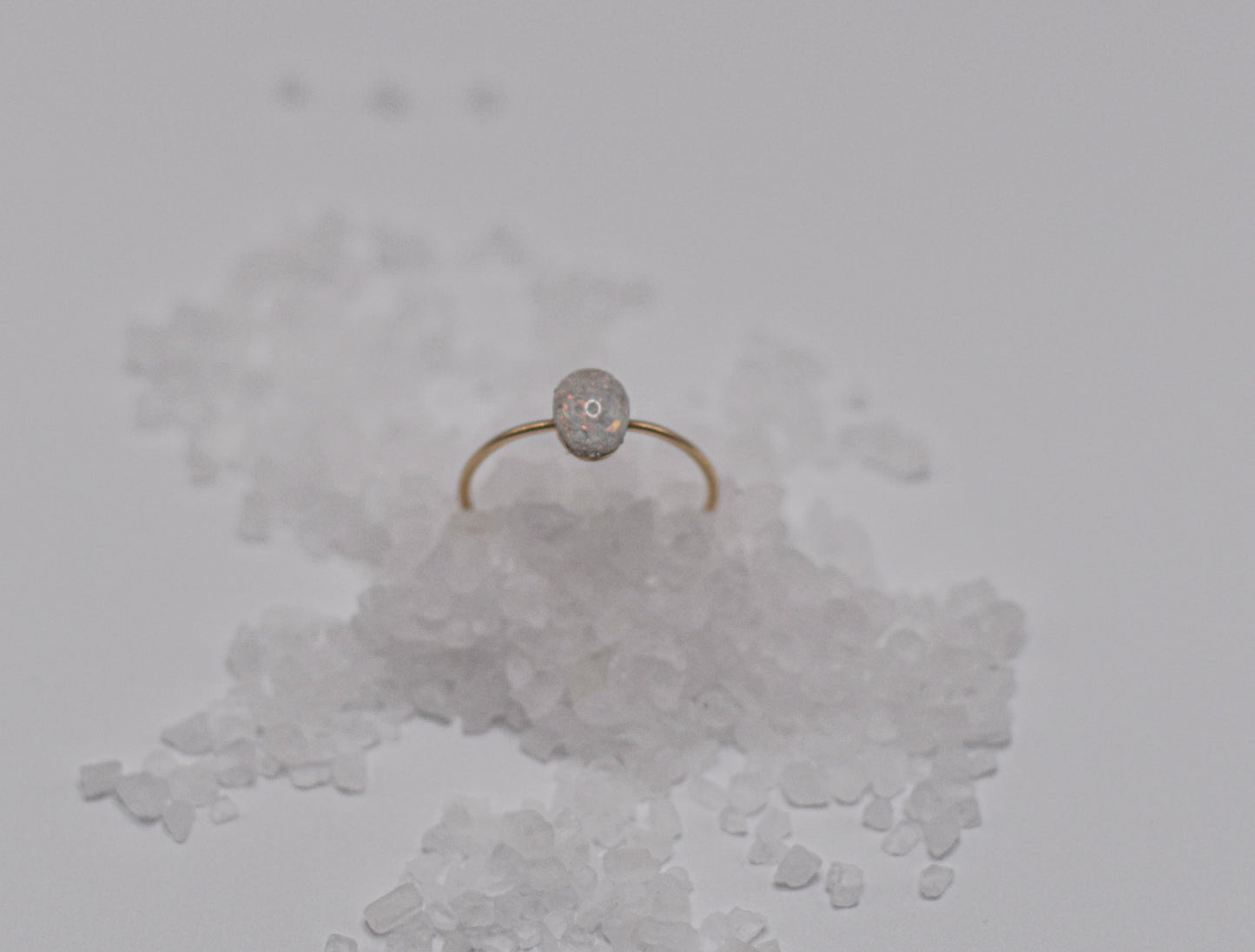 Gold filled Breastmilk Ring