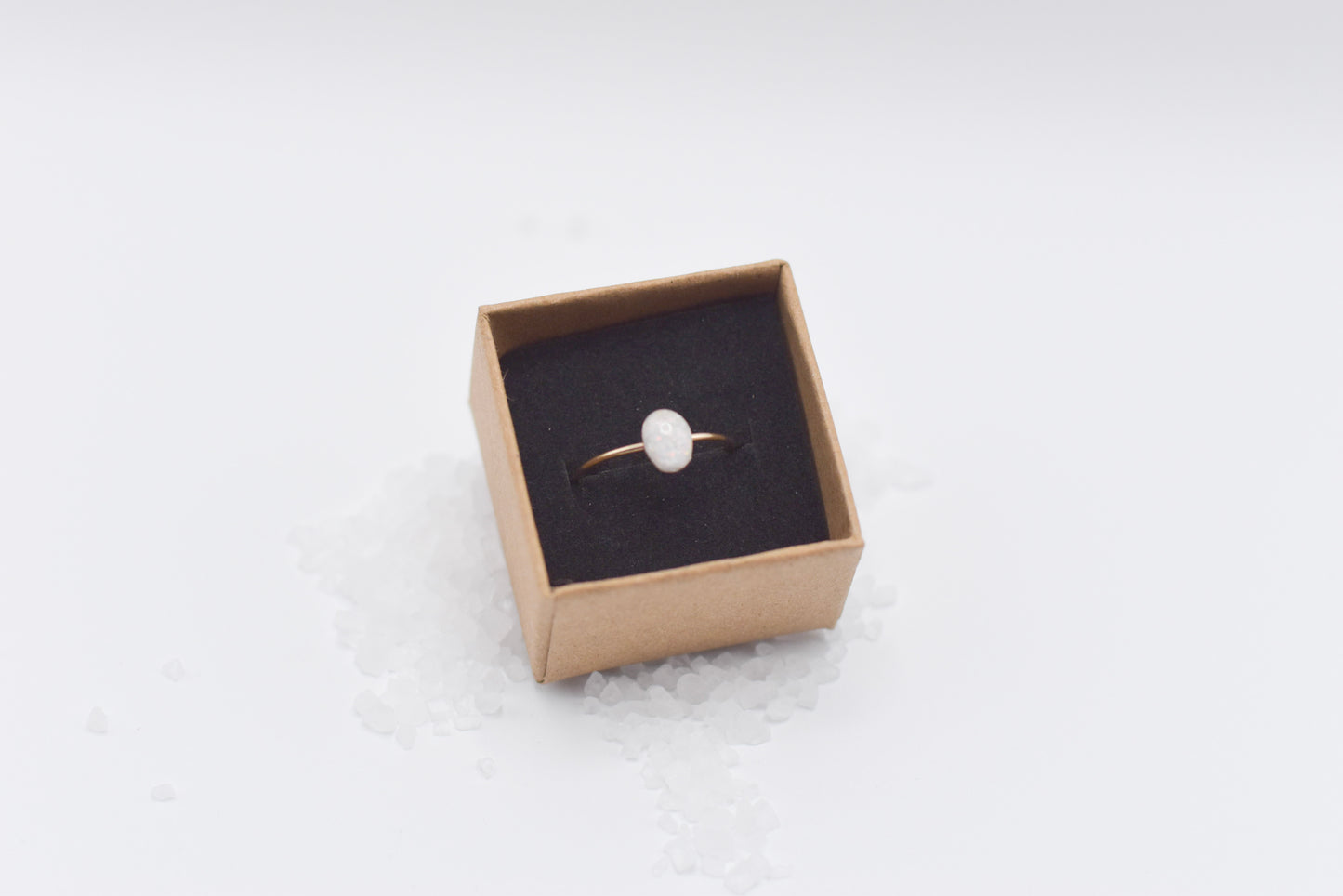 Gold filled Breastmilk Ring